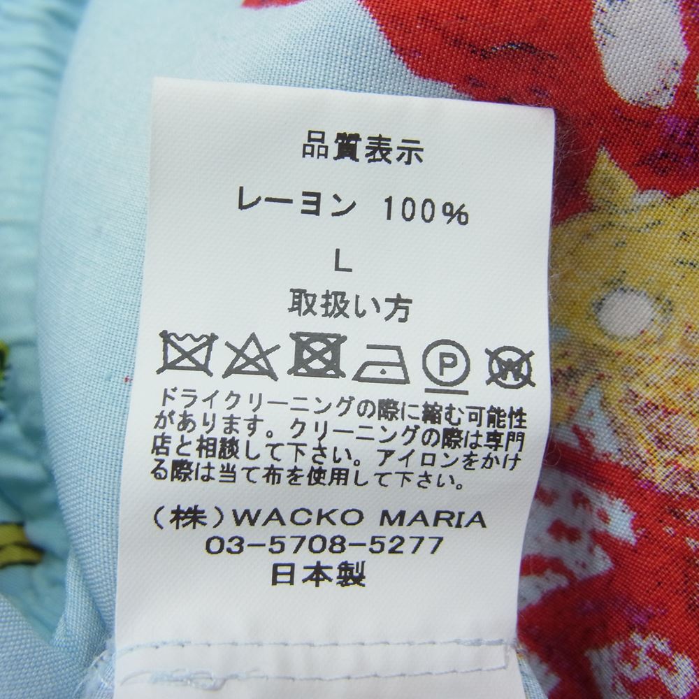 WACKO MARIA ワコマリア ショートパンツ × NECK FACE 総柄 ハーフ ...