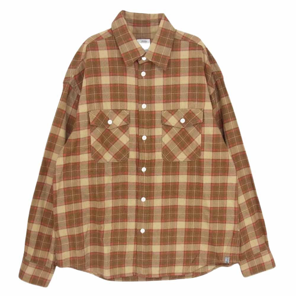 VISVIM ビズビム 長袖シャツ 20AW 0120205011012 LUMBER ELK CHECK L/S