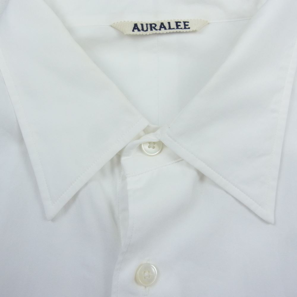 AURALEE 22SS ホワイト シャツ 3 オーラリー - シャツ