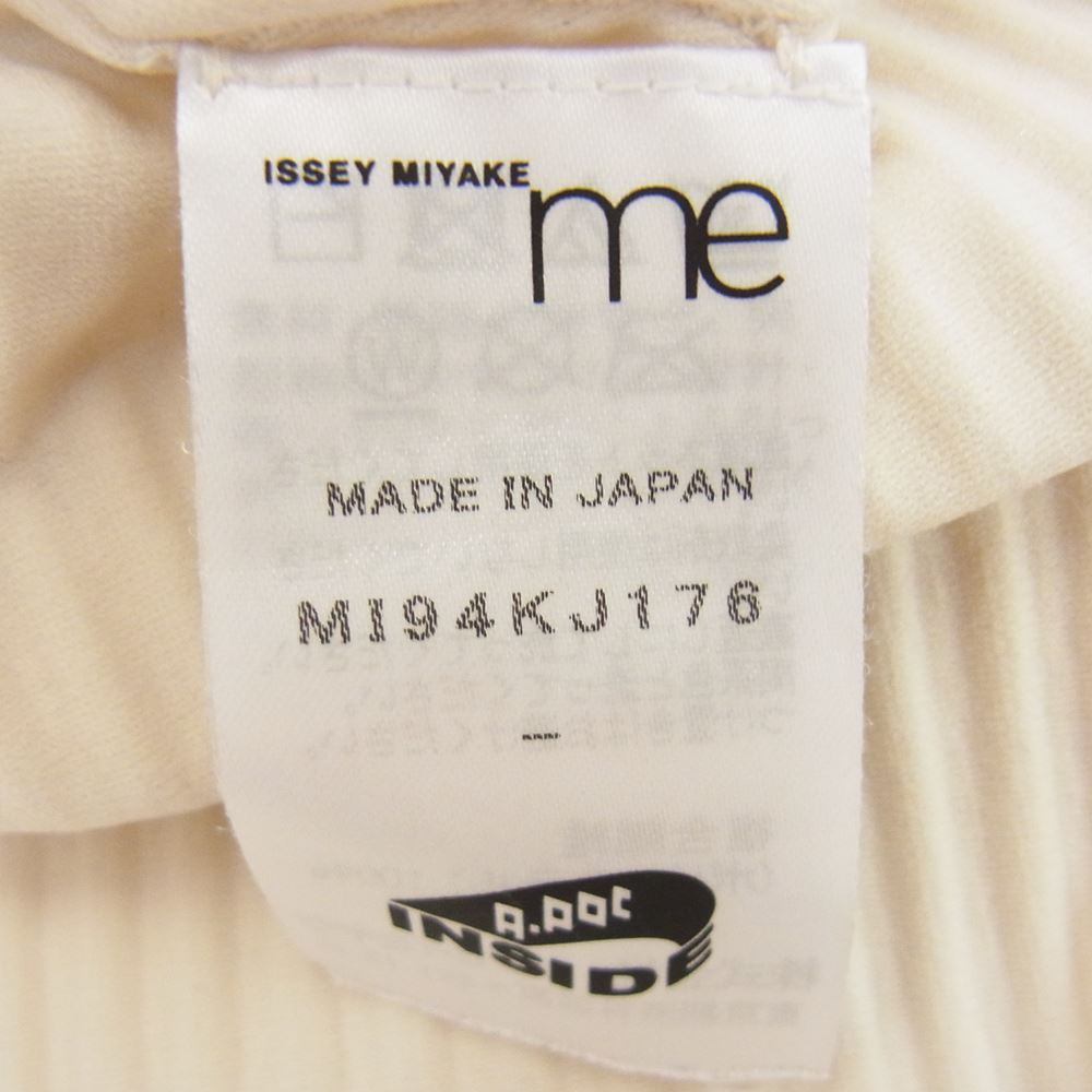 ISSEY MIYAKE イッセイミヤケ me ミー MI12KK622 プリーツ加工