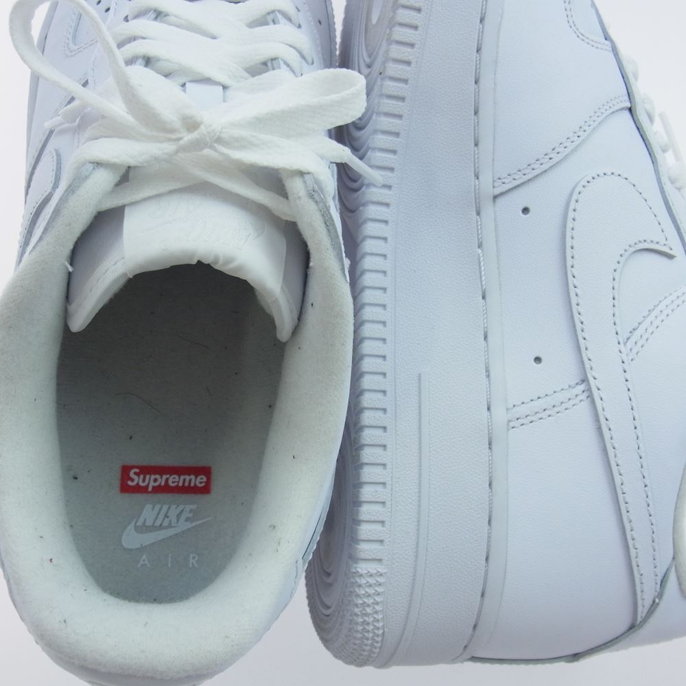 NIKE ナイキ スニーカー CU9225-100 Supreme Air Force 1 Low White