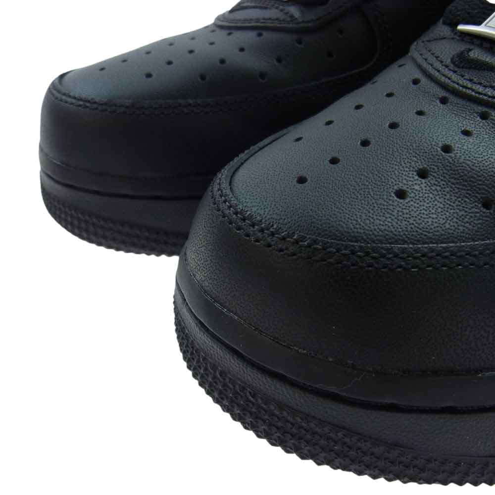 NIKE ナイキ スニーカー CU9225-001 Supreme Air Force 1 Low Black