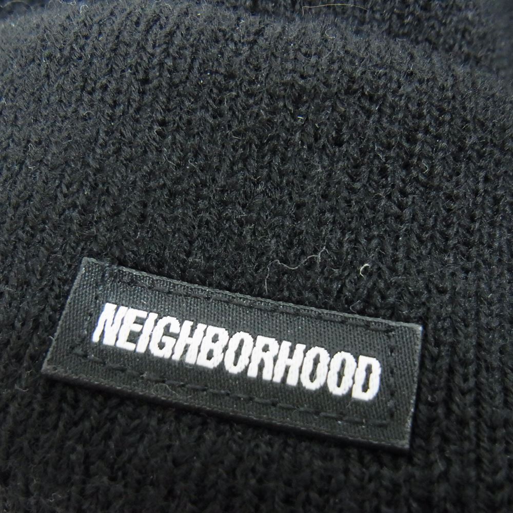 NEIGHBORHOOD ネイバーフッド 23SS 231YGNH-HT02 BEANIE MINI CAP ビーニー ミニ ニット キャップ 帽子 ブラック系 F