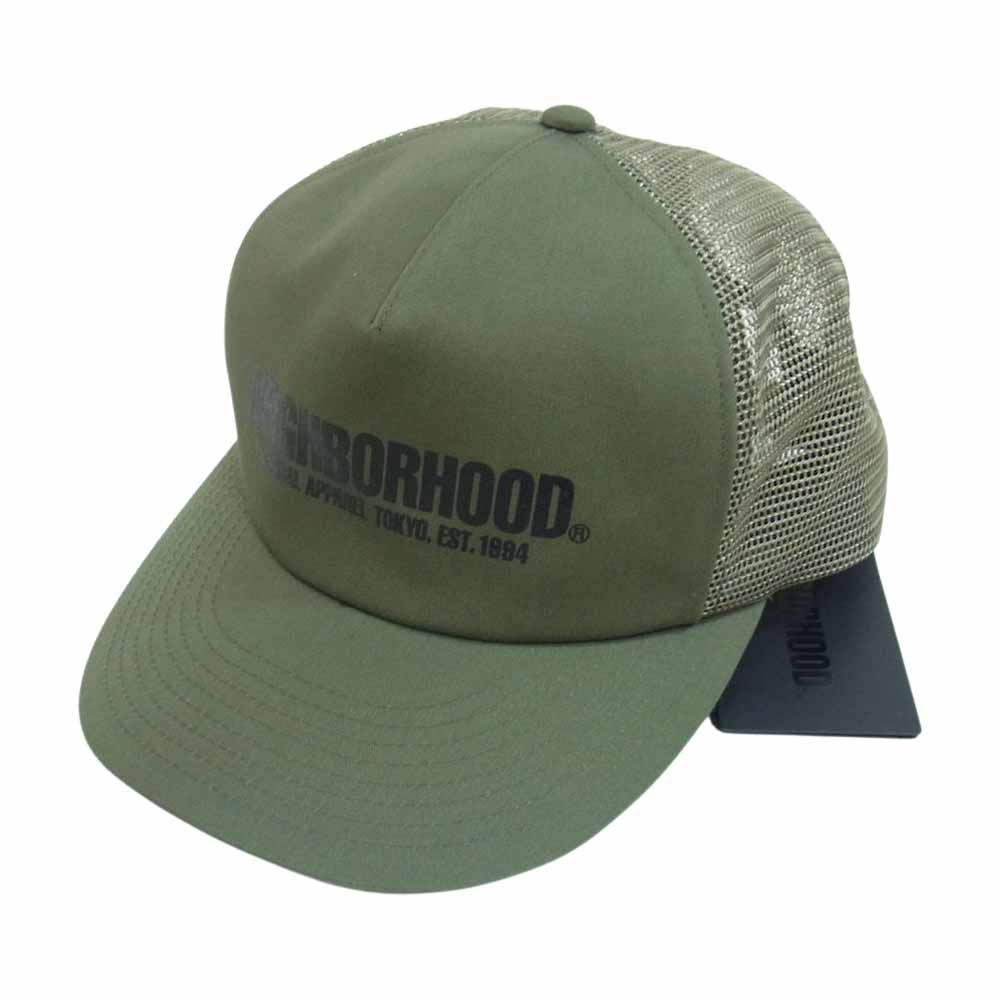 約60cmNNEIGHBORHOOD LOGO PRINT MESH CAP ネイバーフッド 23ss ロゴ 