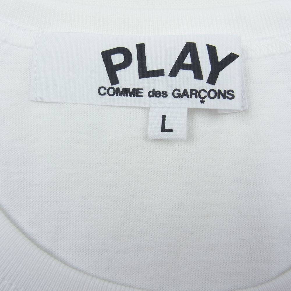 PLAY COMME des GARCONS プレイコムデギャルソン Ｔシャツ AZ-T091