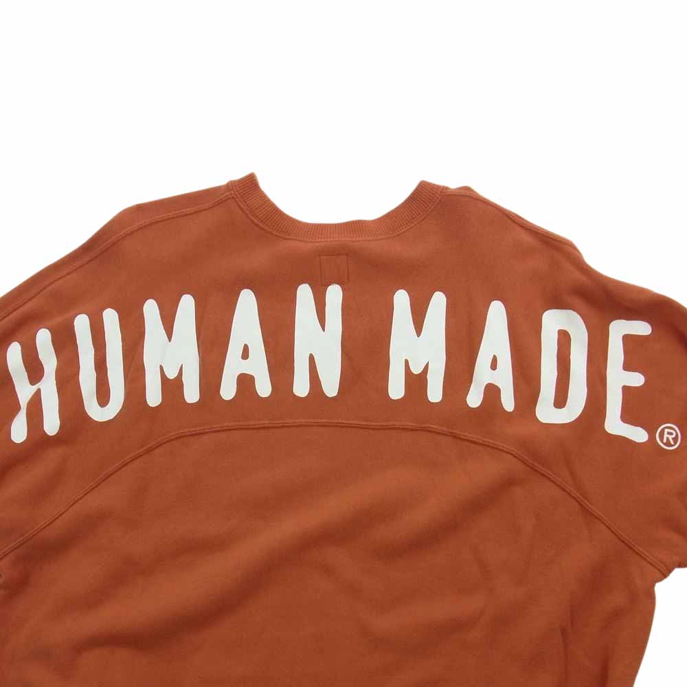 HUMAN MADE ヒューマンメイド スウェット DRY ALLS バックロゴ クルー