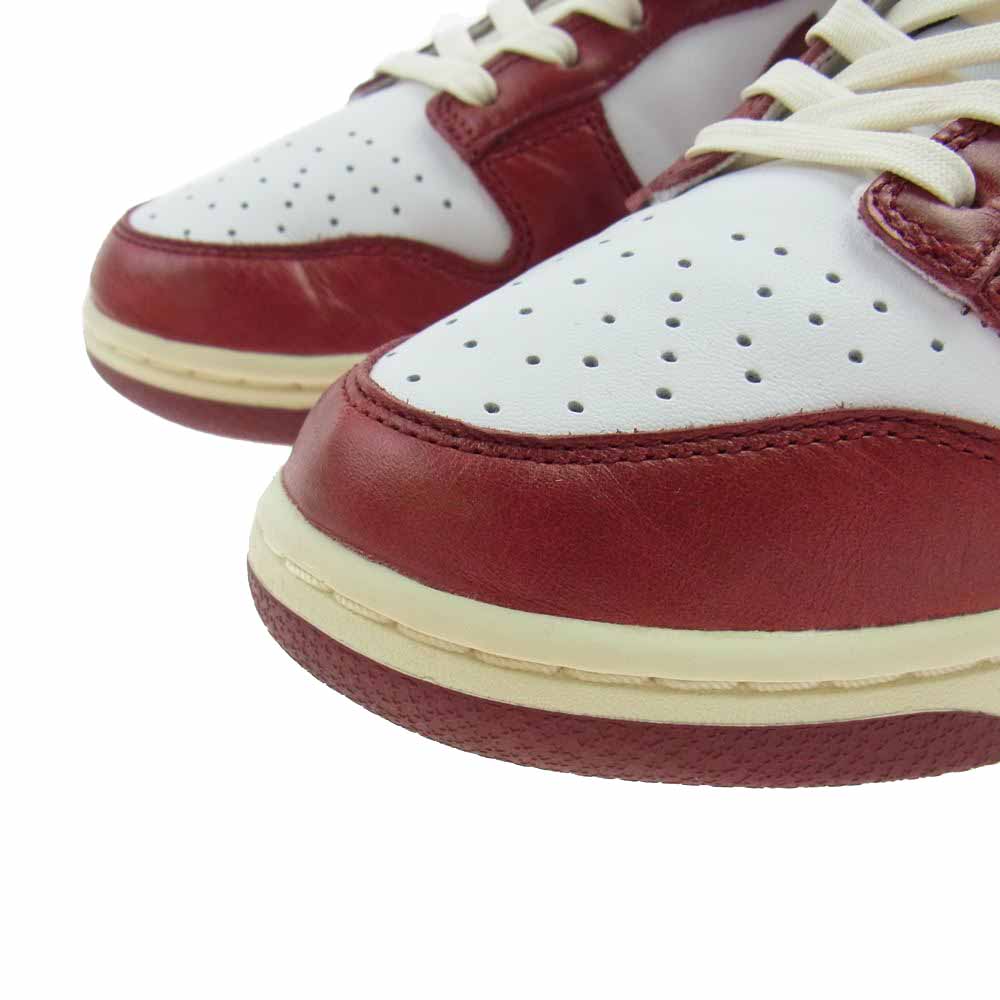 NIKE ナイキ スニーカー FJ4555-100 WMNS Dunk Low PRM Team Red and