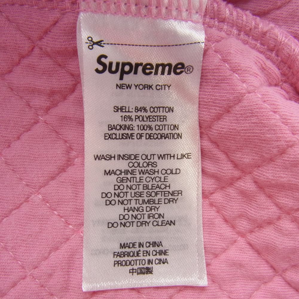 Supreme シュプリーム パーカー 23SS Micro Quilted Hooded Sweatshirt