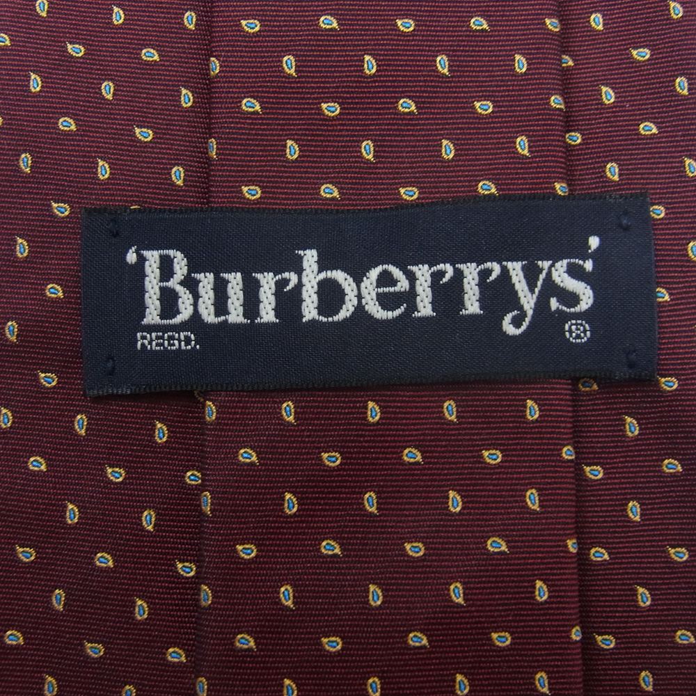 バーバリーズ BURBERRYS ネクタイ SILK シルク ドット ワンポイント