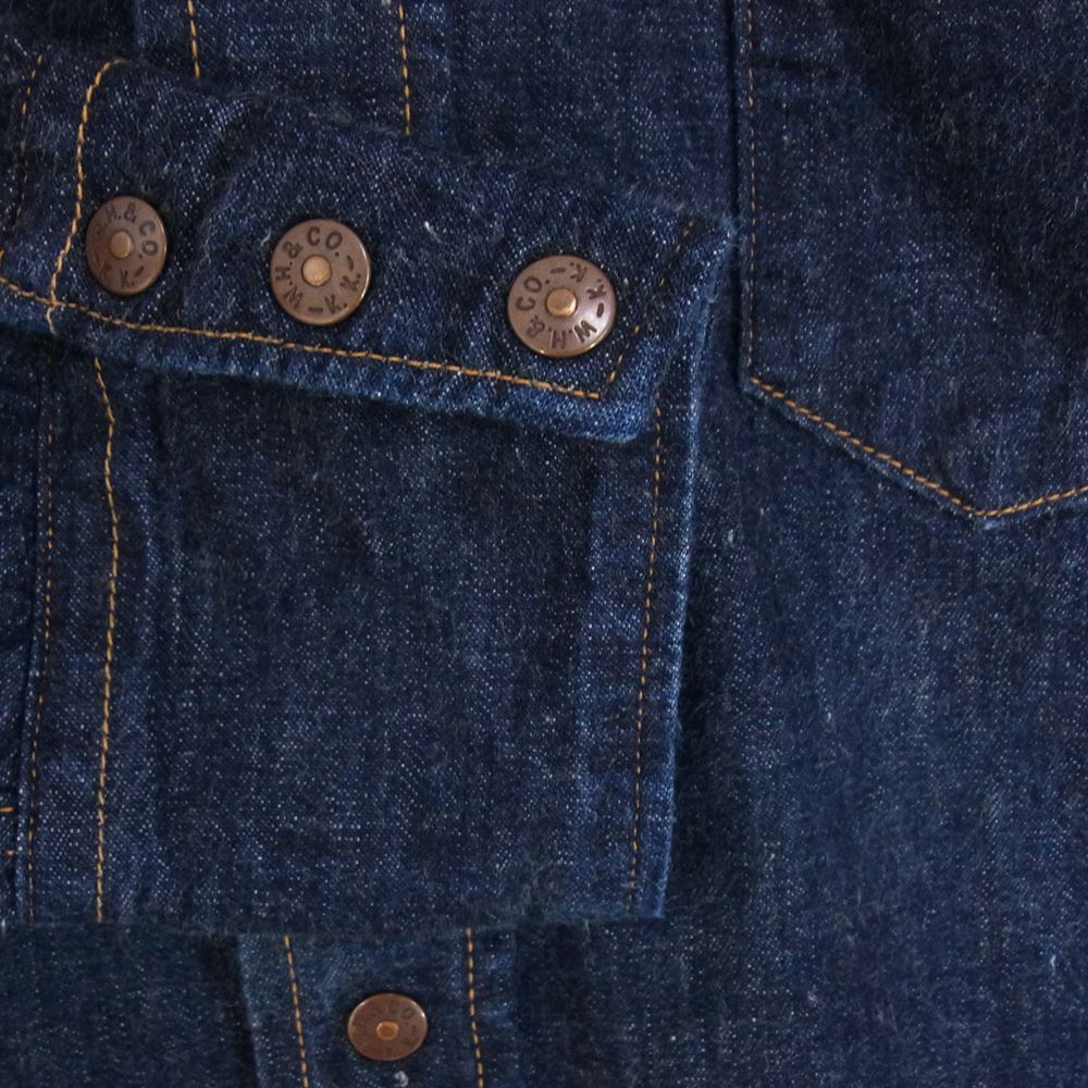 WAREHOUSE ウエアハウス 長袖シャツ 22SS LOT 3038 DENIM WESTERN