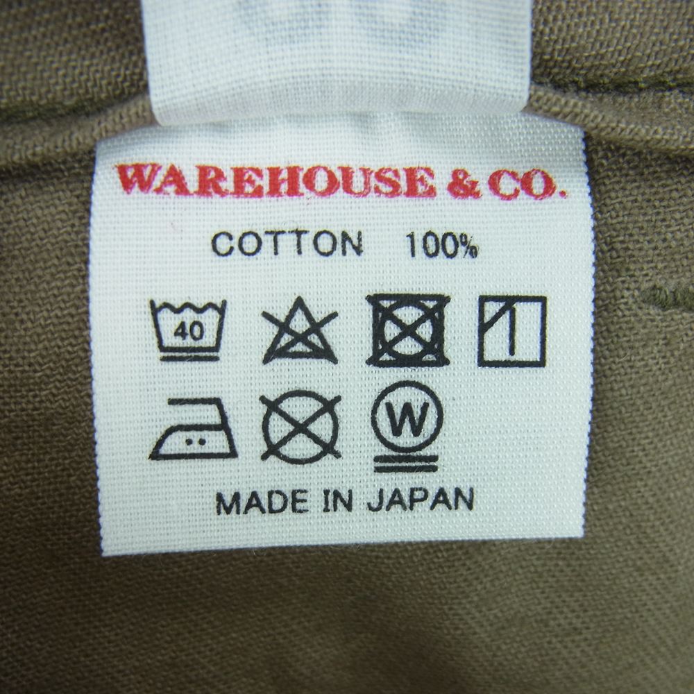 WAREHOUSE ウエアハウス ショートパンツ Lot 1218 MILITARY