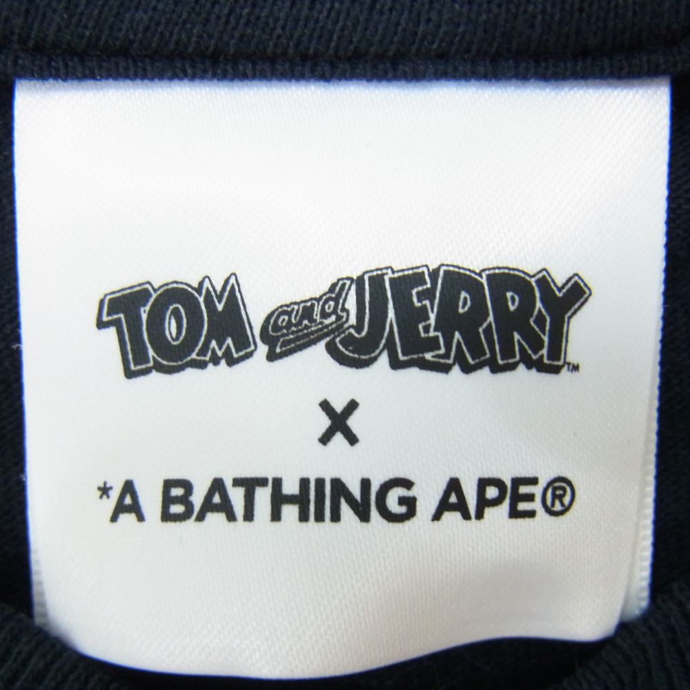 A BATHING APE アベイシングエイプ Ｔシャツ TOM AND JERRY トムと