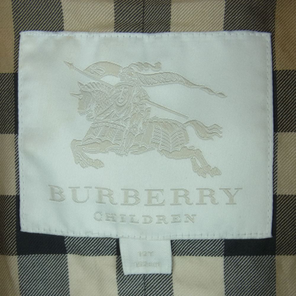 BURBERRY バーバリー トレンチコート CHILDREN チルドレン C8A02-500