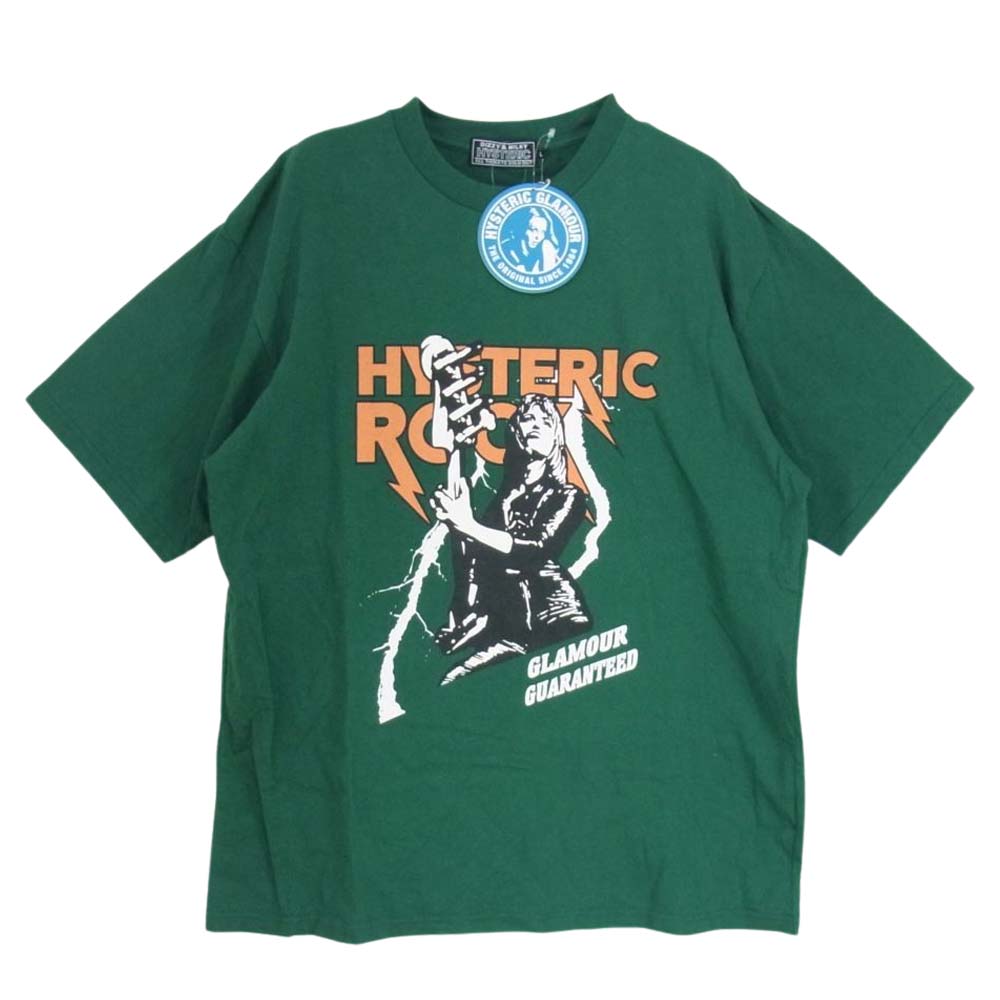 HYSTERIC GLAMOUR ヒステリックグラマー Ｔシャツ 23SS 02233CT10 ROCK