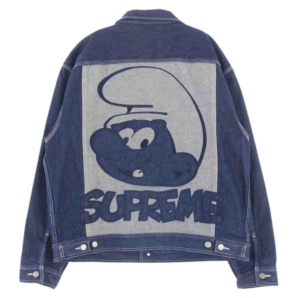supreme シュプリーム　smurfs denim jacket