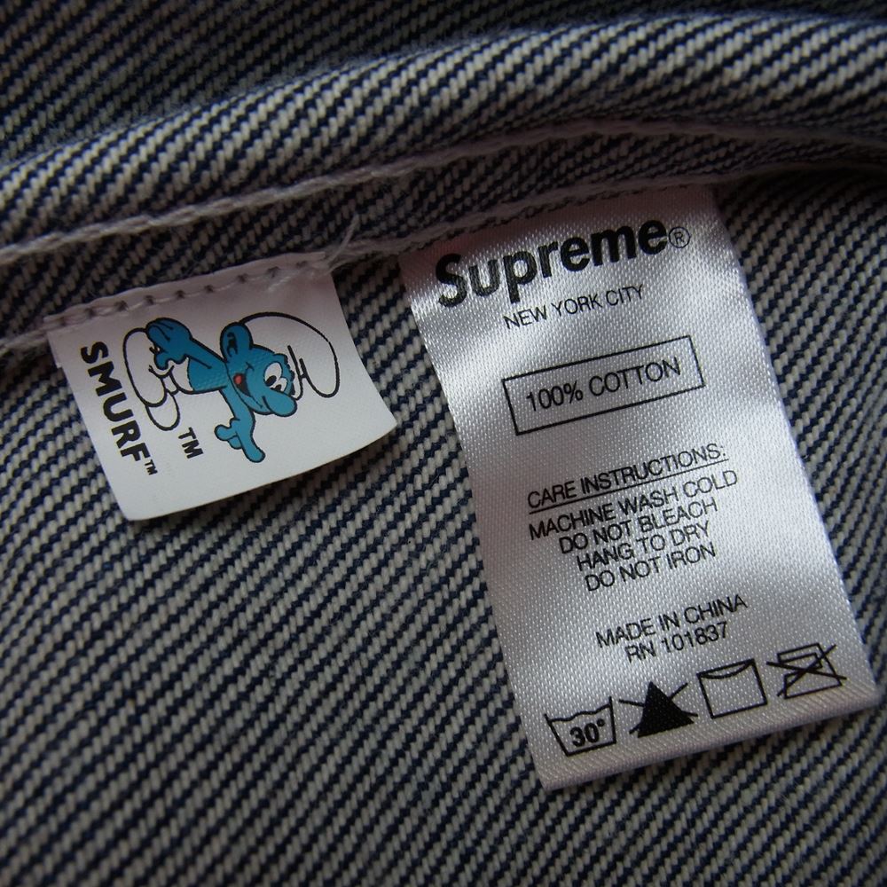 Supreme シュプリーム デニムジャケット 20AW Smurfs Denim Trucker