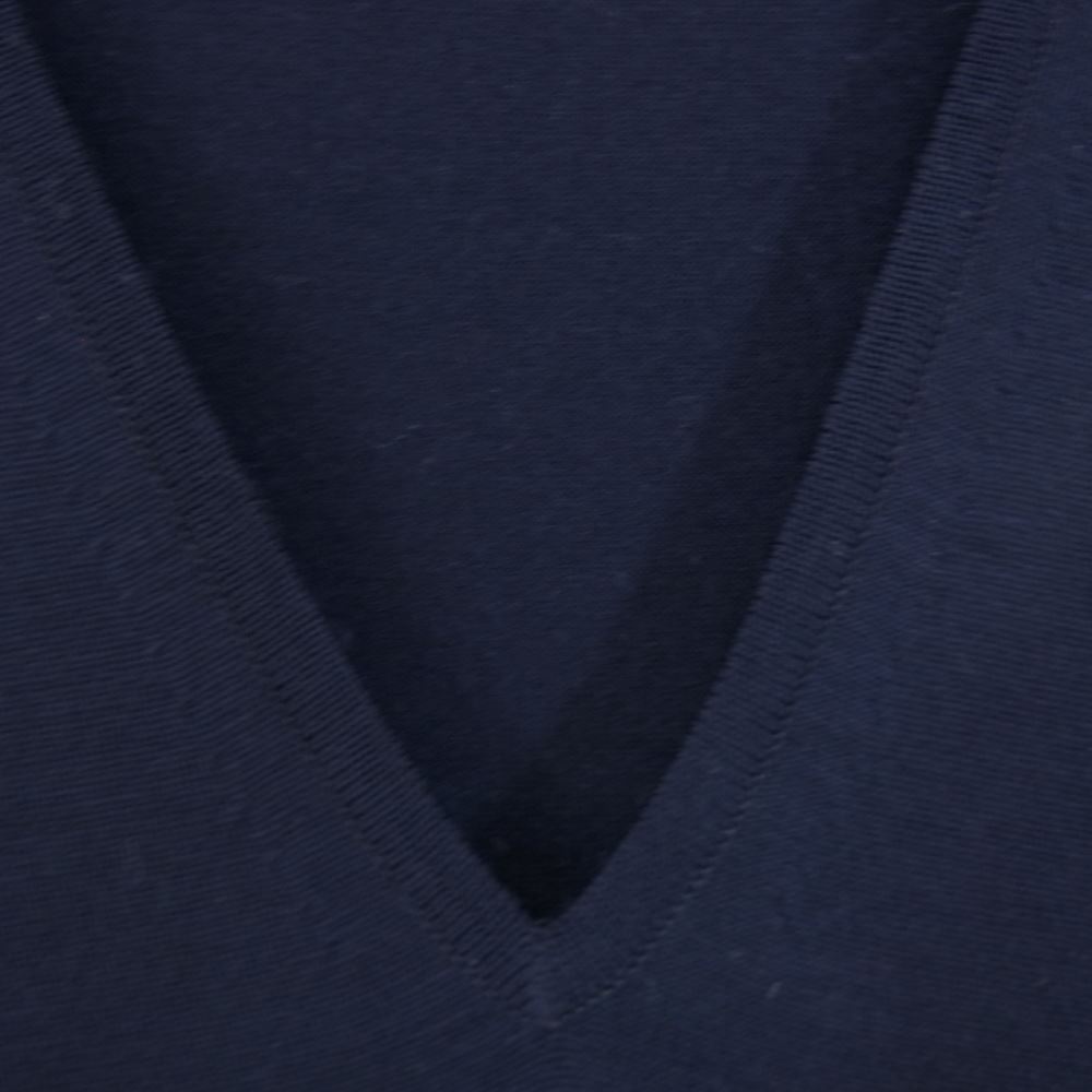 ジョンスメドレー 英国製 Vネック ニット S グレー系 JOHN SMEDLEY 長袖 セーター 薄手 レディース   【230225】 メール便可