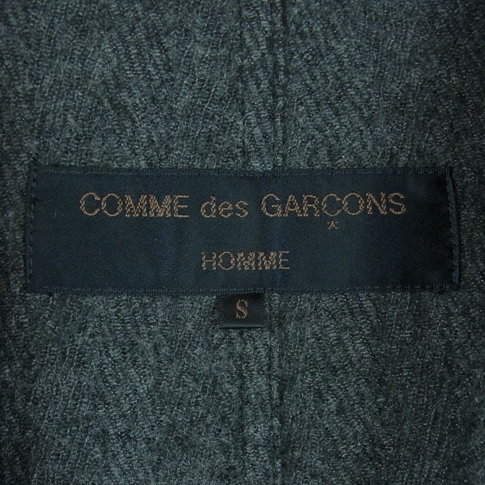 COMME des GARCONS HOMME コムデギャルソンオム AD1998 HJ-04012S ヴィテージ 90s 田中オム ウール 3B テーラード ジャケット パンツ セットアップ グレー系 S