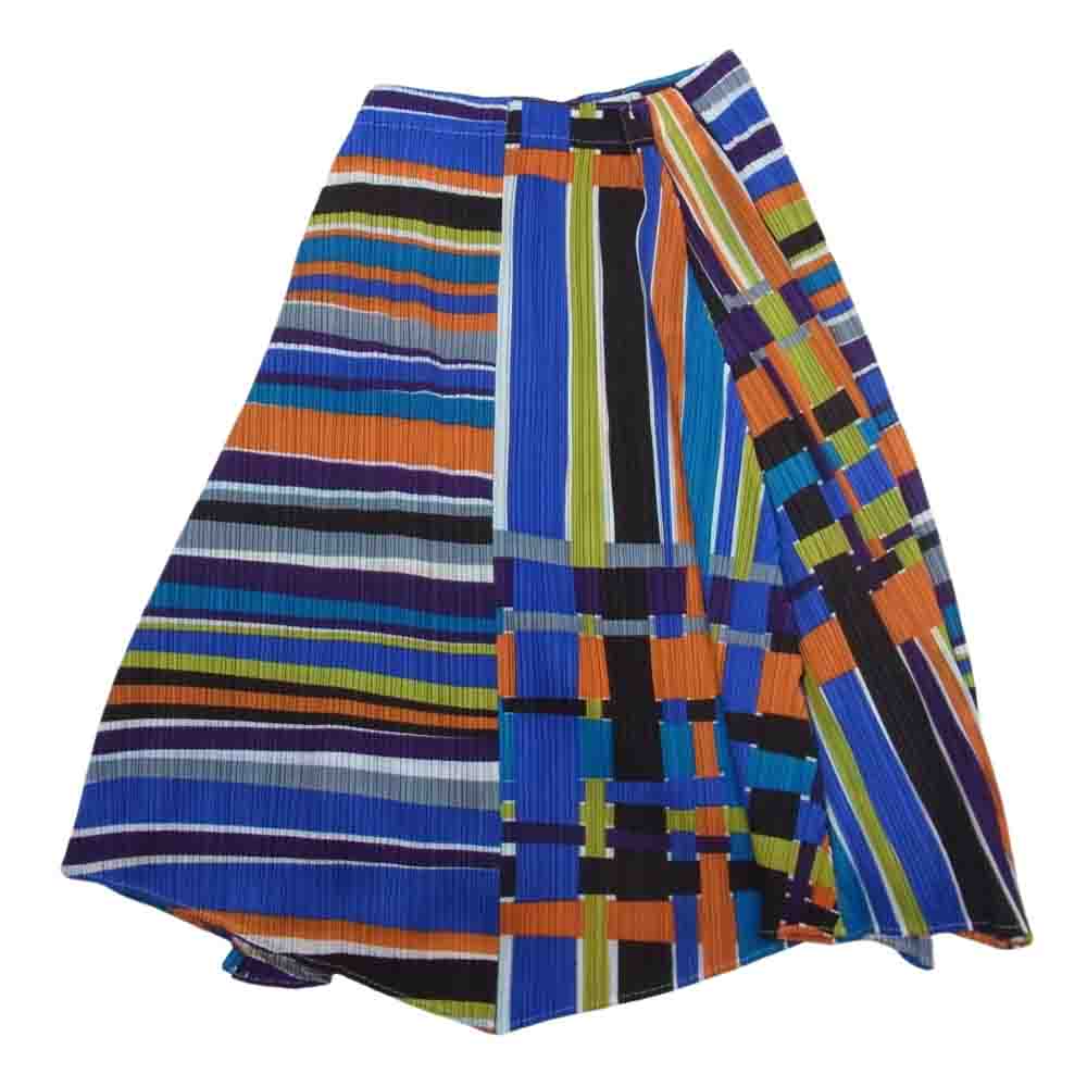 プリーツプリーズ　イッセイミヤケ　変形スカート色もデザインも好きでしたが