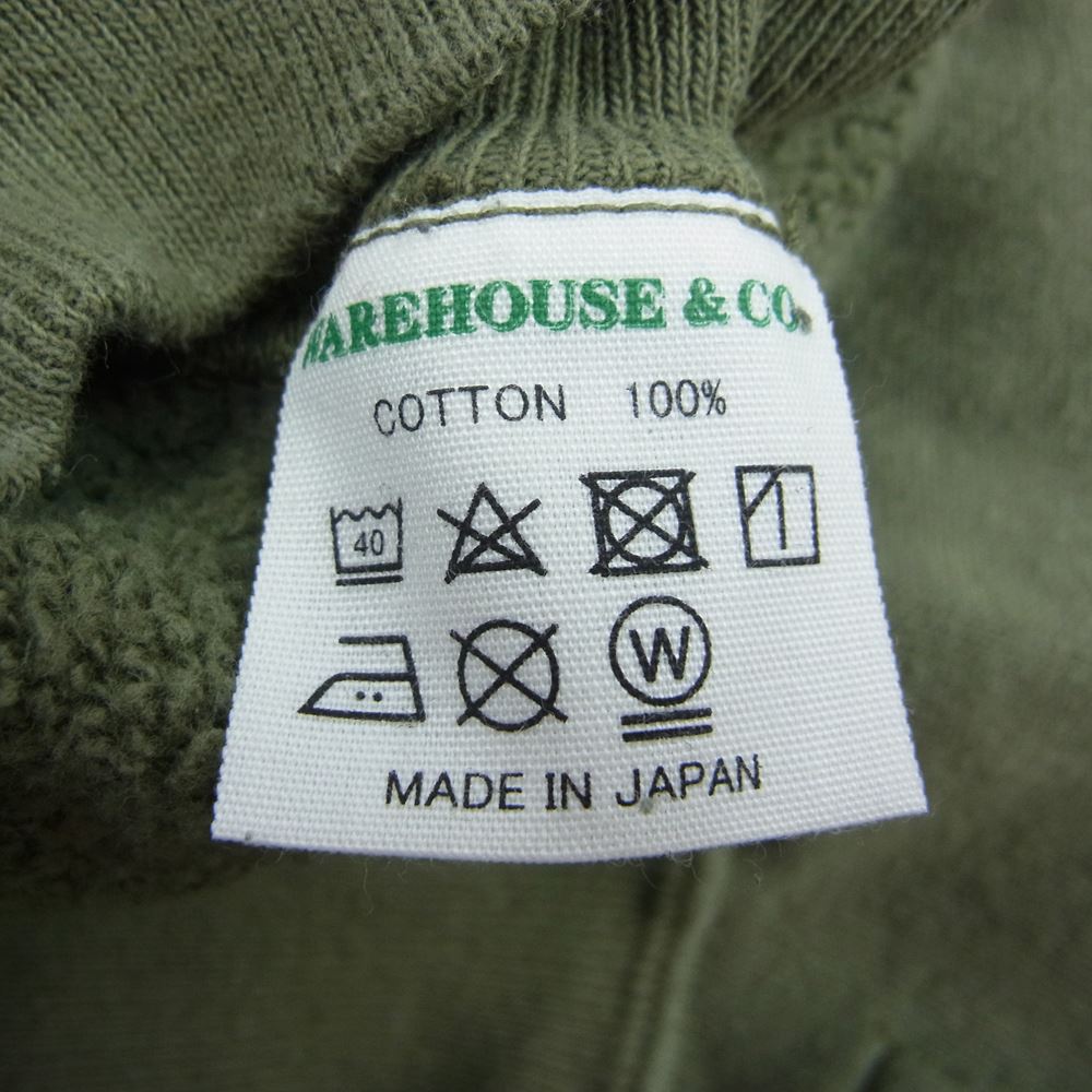 WAREHOUSE ウエアハウス パーカー 20AW Lot 453 セパレート ポケット