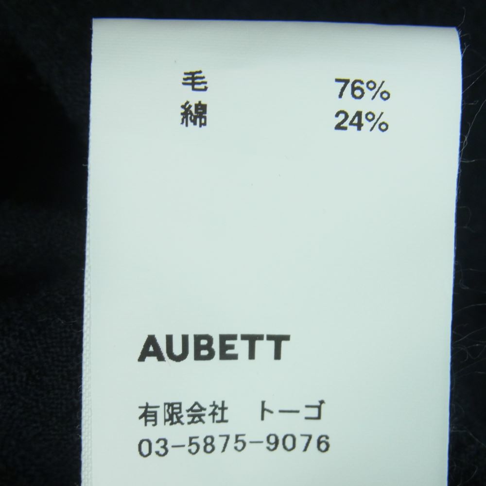 オーベット AUBETT 長袖シャツ 23SS 23-01-008 サマーウール縮絨