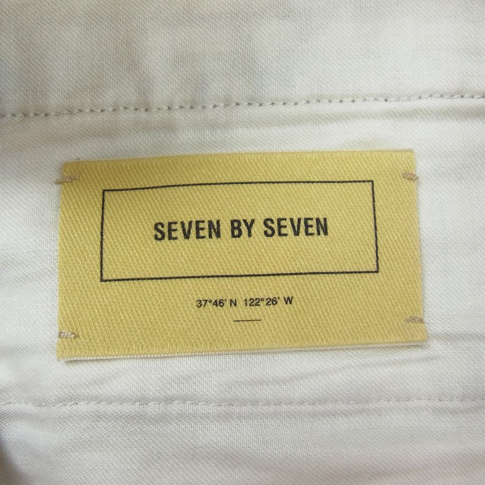 セブンバイセブン SEVEN BY SEVEN 22SS 800-2140024 TUCK PANTS LINEN RAYOＮ リネン 麻 レーヨン 2タック ドローコード イージー パンツ ベージュ系 S