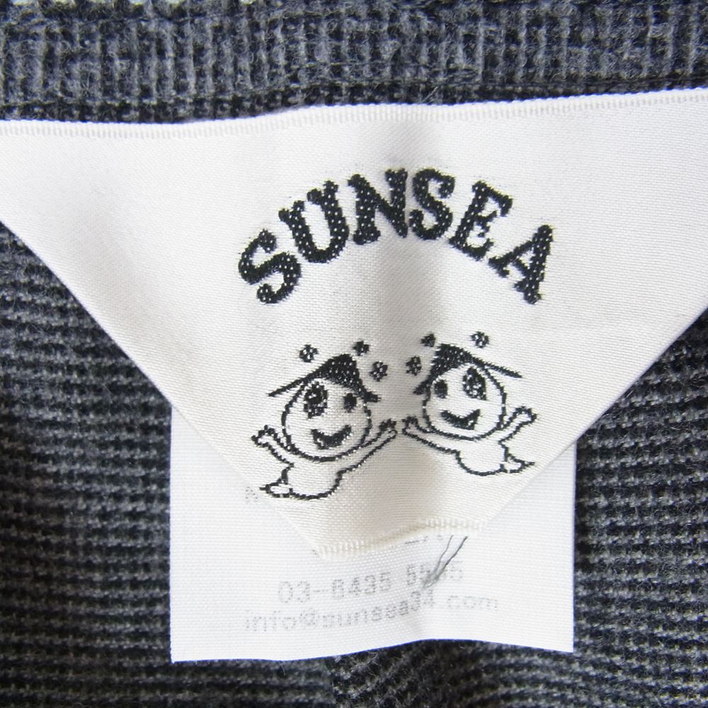 SUNSEA サンシー パンツ 19AW 19A42 N.M BRUSHED PANTS ウール