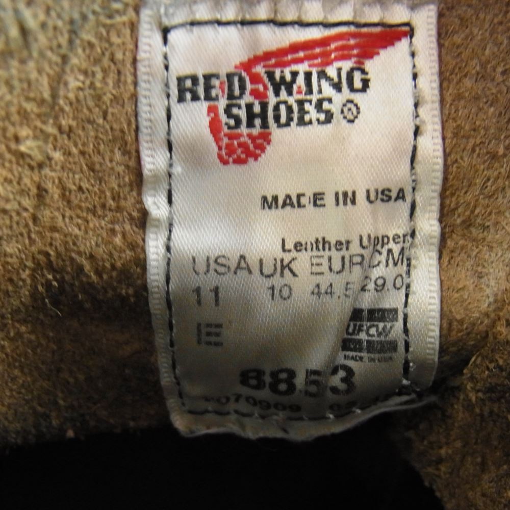 RED WING レッドウィング ブーツ 8853 CLASSIC WORK BOOTS INDIGO ...