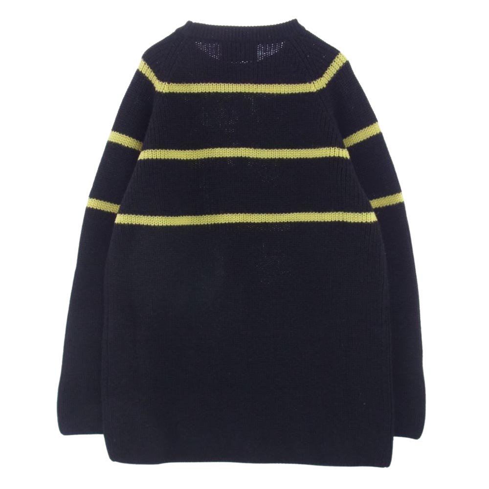 新品 NOMA t.d.ノーマティーディー BIG STRIPE SWEATER-