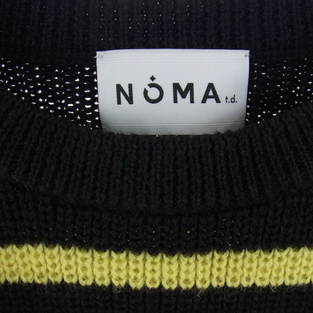 ノーマティーディー NOMA t.d. ニット N28-KN01 Big Stripe Sweater