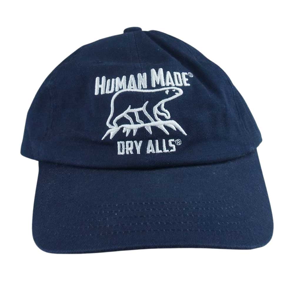HUMAN MADE ヒューマンメイド 帽子 6パネル ベア キャップ 帽子