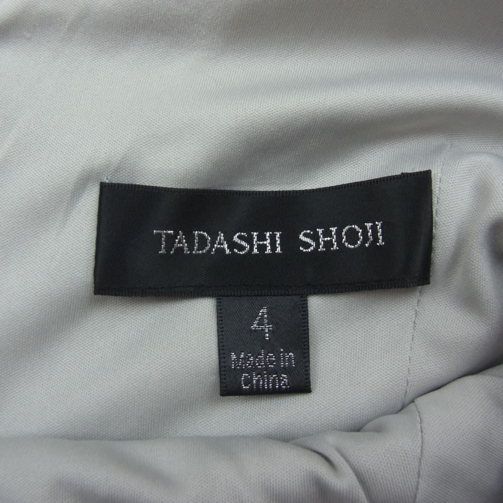 タダシショージ TADASHI SHOJI ワンピース コールドショルダー刺繍