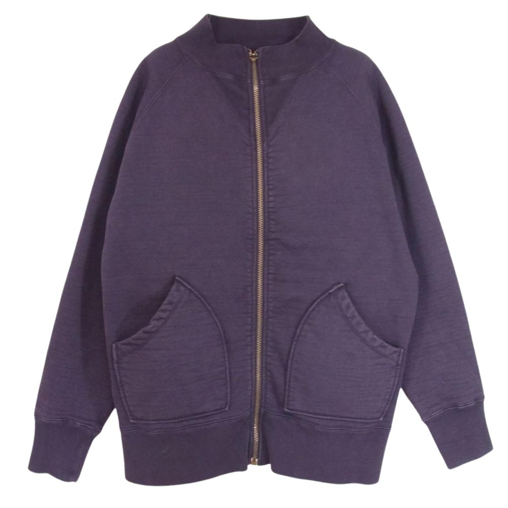 ★オルゲイユ ジャケット Sweat Jacket スウェット ブラウン