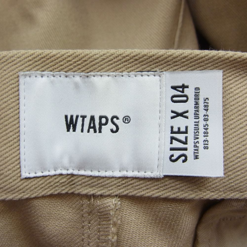 WTAPS ダブルタップス パンツ 22SS 221BRDT-PTM05 CREASE/TROUSERS