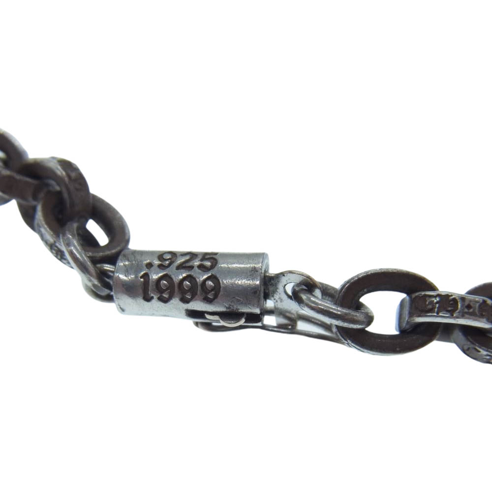 CHROME HEARTS クロムハーツ（原本有） ネックレス PAPER CHAIN 20 ペーパーチェーン 20インチ シルバー系