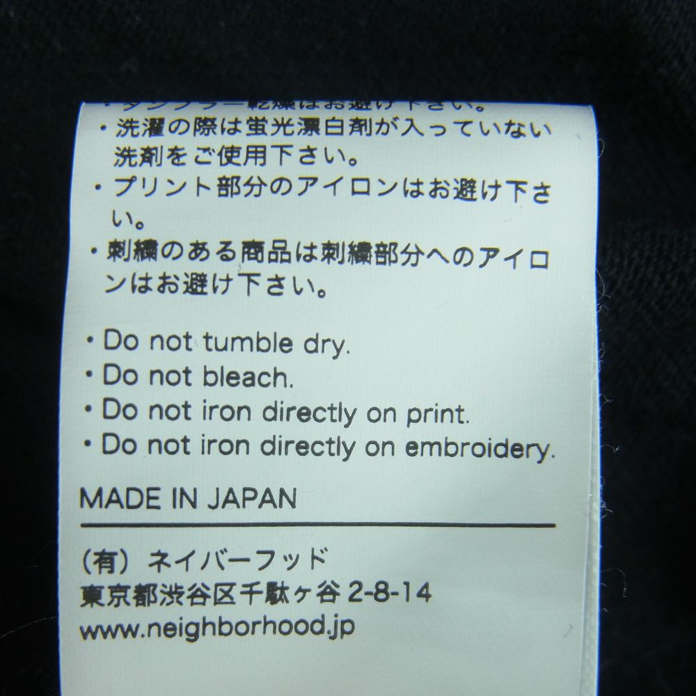 NEIGHBORHOOD ネイバーフッド 長袖Ｔシャツ 231PCNH-LT06 NH.TEE LS-6