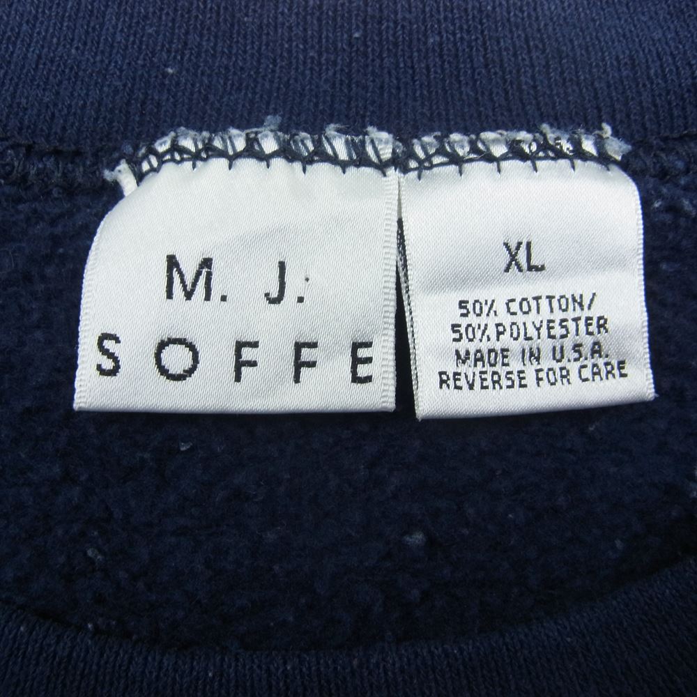 ソフィー M.J. Soffe スウェット ヴィンテージ USA製 80s~90s 刺繍タグ ...