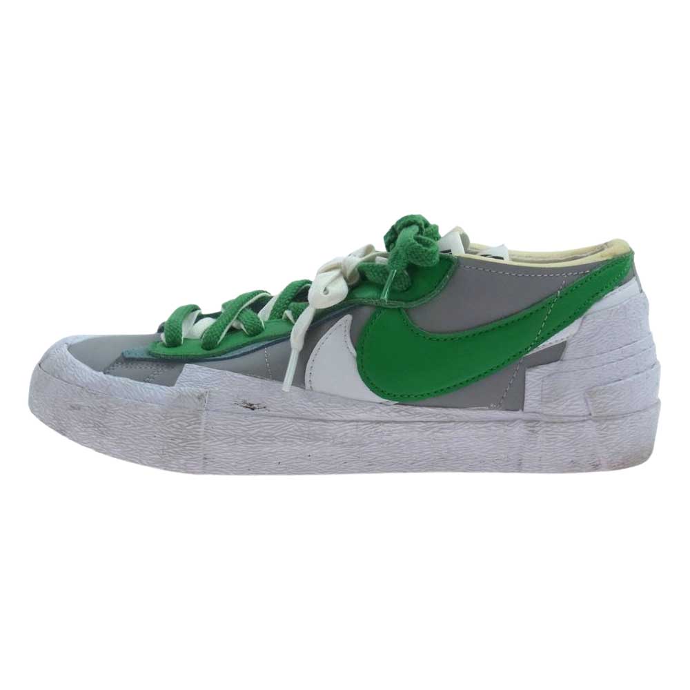 NIKE/SACAI BLAZER LOW グリーン 27.5cm-