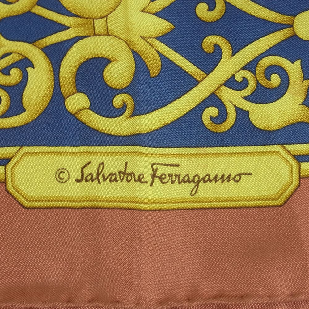 Salvatore Ferragamo サルヴァトーレフェラガモ ストール イタリア製