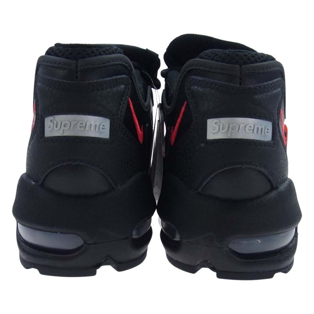 Supreme シュプリーム スニーカー 21SS CV7652-002 × NIKE ナイキ AIR MAX 96 BLACK SPEED RED CLEAR エアマックス ブラック スピード レッド クリア スニーカー ブラック系 26cm【新古品】【未使用】