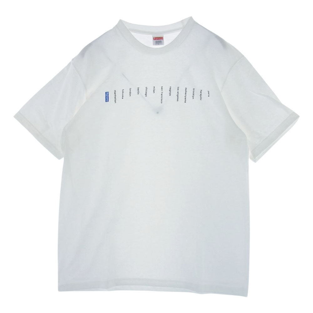 Supreme シュプリーム Ｔシャツ 22SS Location Tee ロケーション T