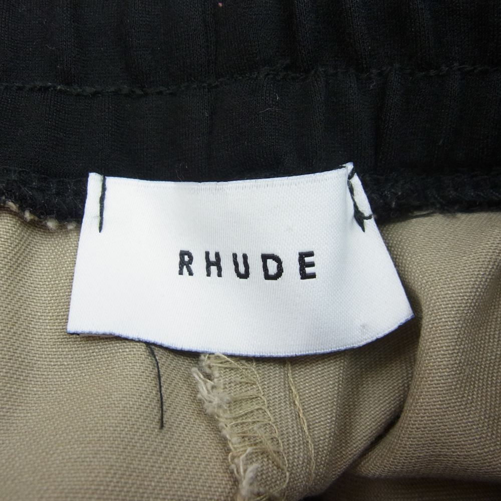 ルード RHUDE パンツ サイドライン トラックパンツ ウエストゴム