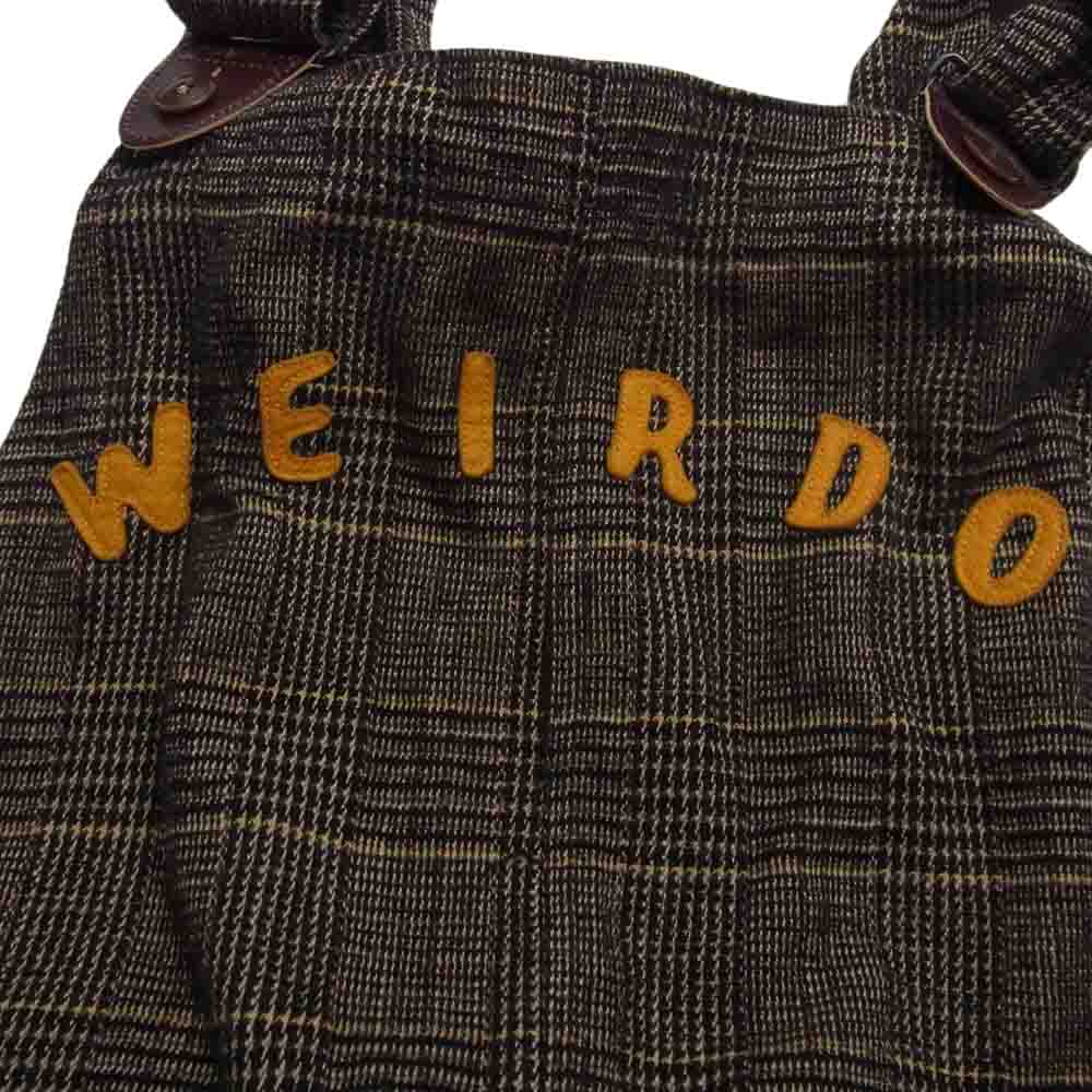 WEIRDO ウィアード オーバーオール 19AW WRD-19-AW-17 GROWN UP CHECK