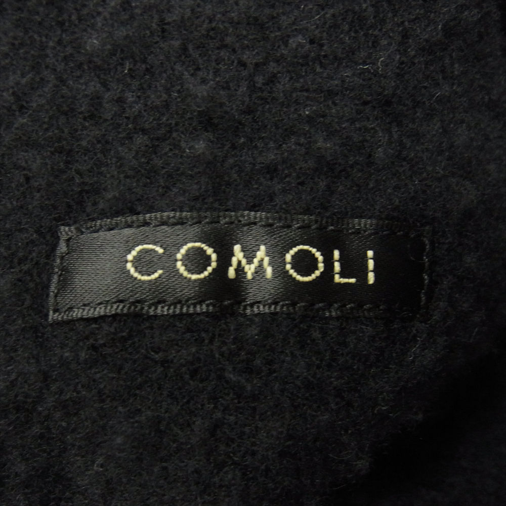 COMOLI コモリ ジャケット 22AW W03-01009 縮絨ウールジップショート