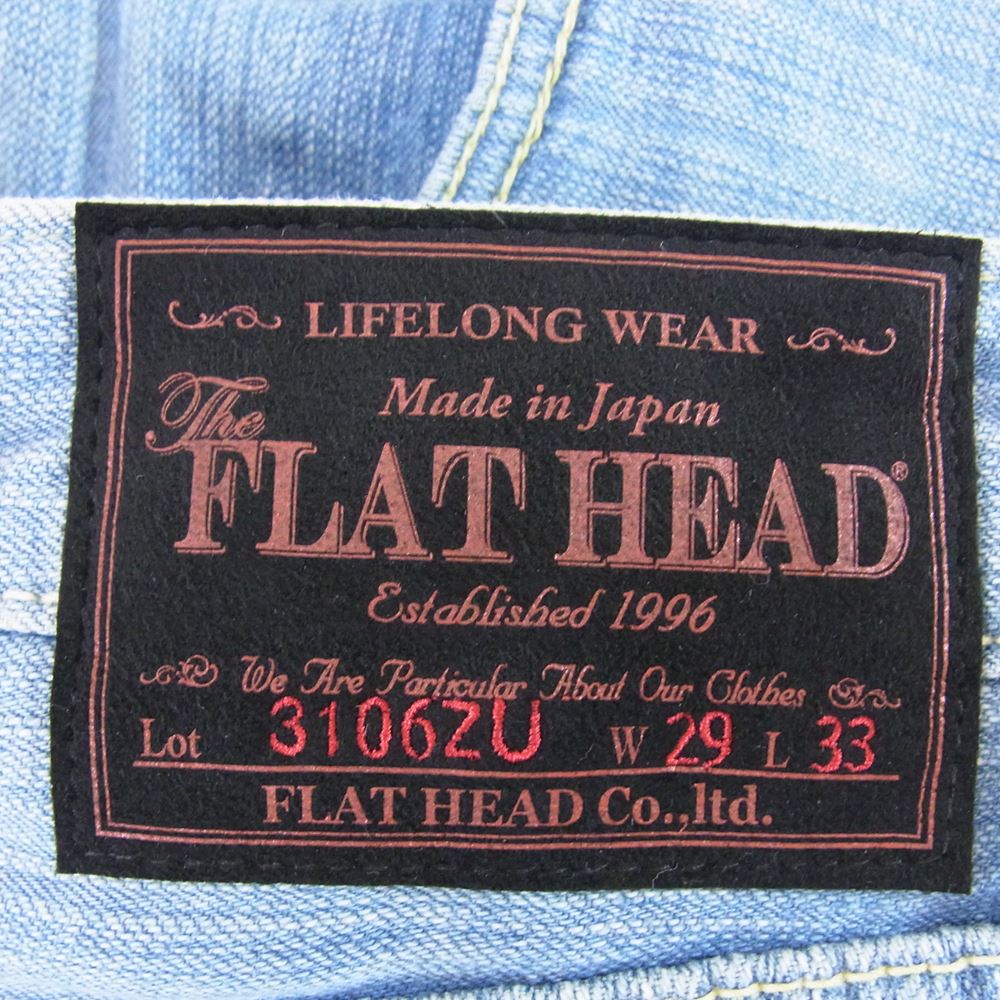 THE FLAT HEAD ザフラットヘッド デニムパンツ 3106ZU タイト