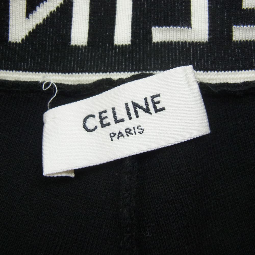 CELINE セリーヌ パンツ 2A05P372N アスレチック ニット ロゴ レギンス