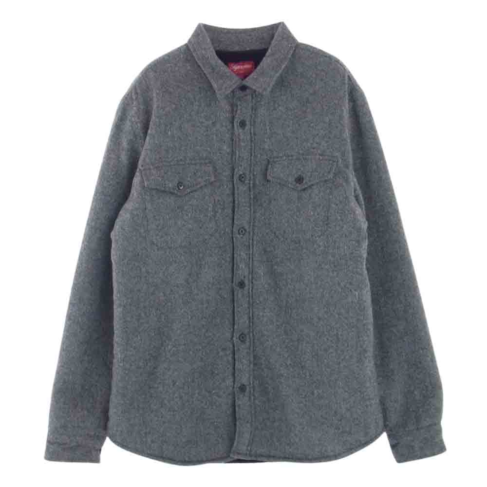 Supreme シュプリーム ジャケット 12AW PILE LINED SHIRT パイル