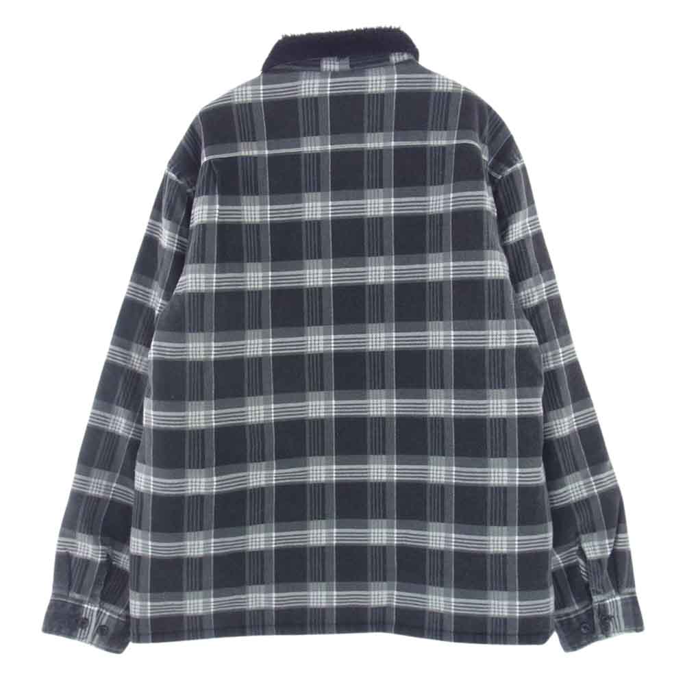 Supreme シュプリーム ジャケット 21AW Faux Fur Collar Flannel Shirt