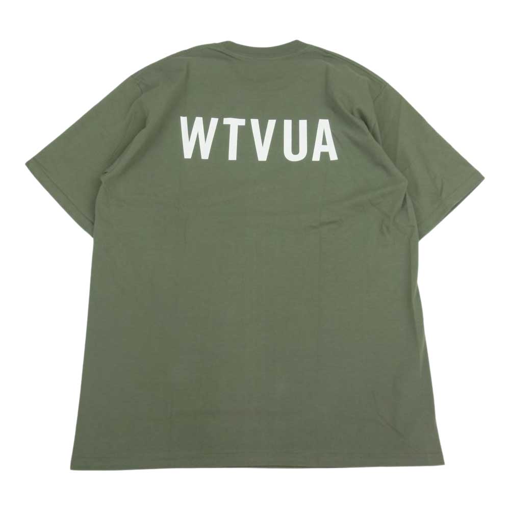 WTAPS ダブルタップス Ｔシャツ LOGO TEE ロゴ 半袖 Tシャツ カーキ系