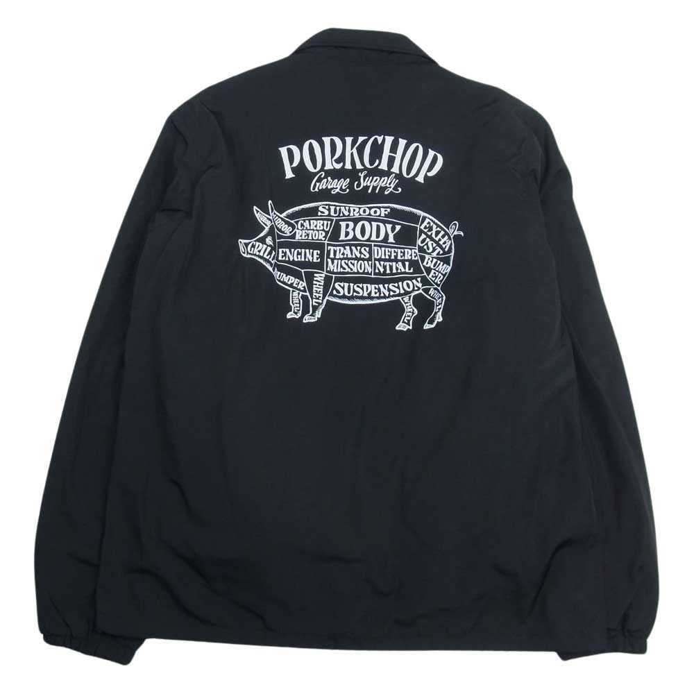 ポークチョップ PORK CHOP ジャケット バックプリント ロゴ ワッペン